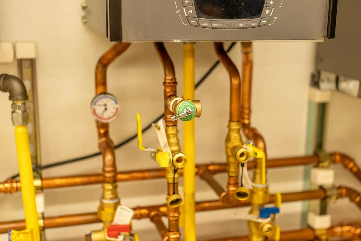 Licensed technician providing Backflow Prevention for a homeowner in Napoleon